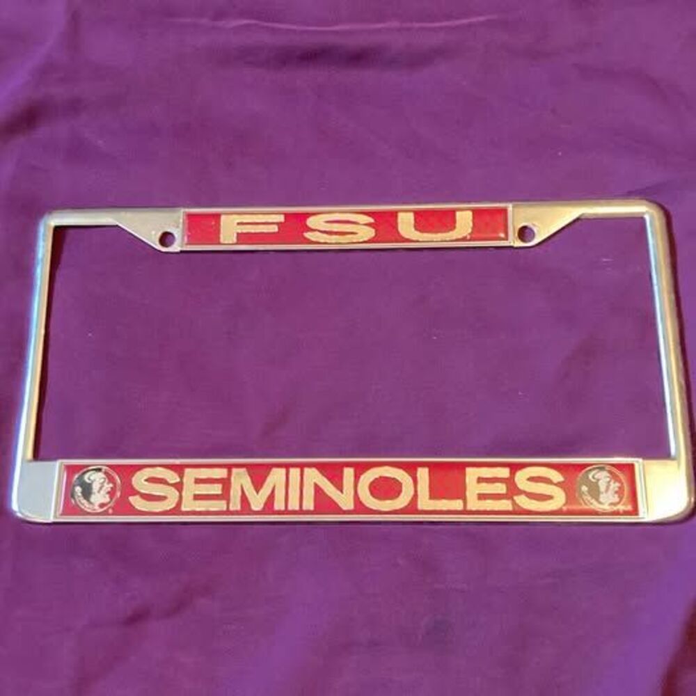 FSU Seminoles Car Tag Frame